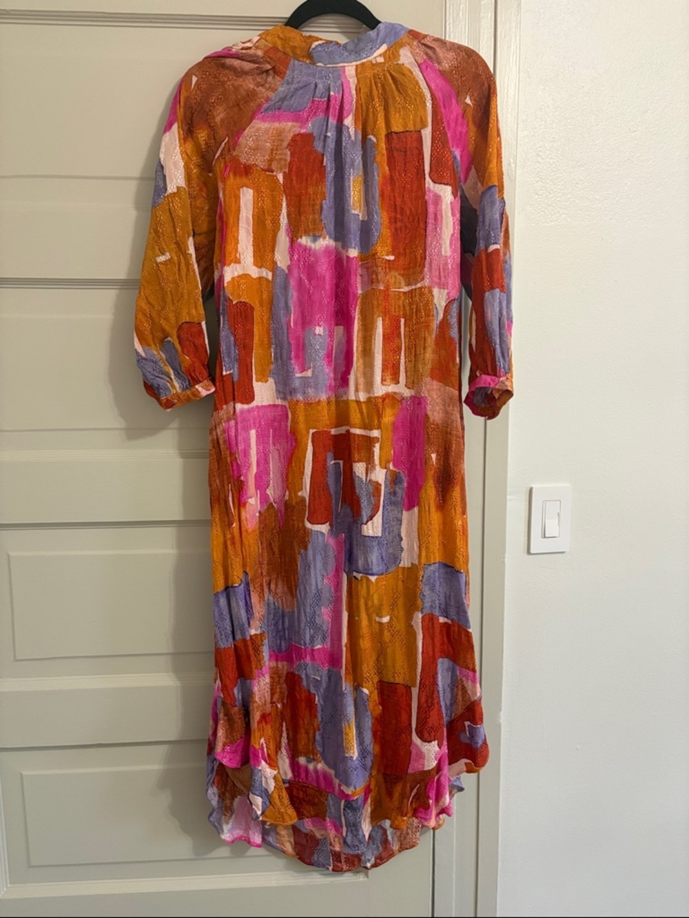 Maeve by Anthropologie Jessamine Mock Neck Maxi Dress size M